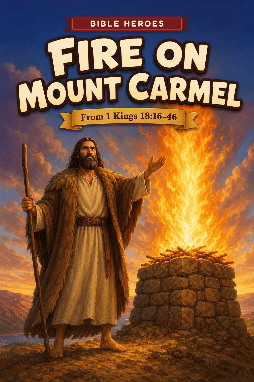 Fire on Mount Carmel